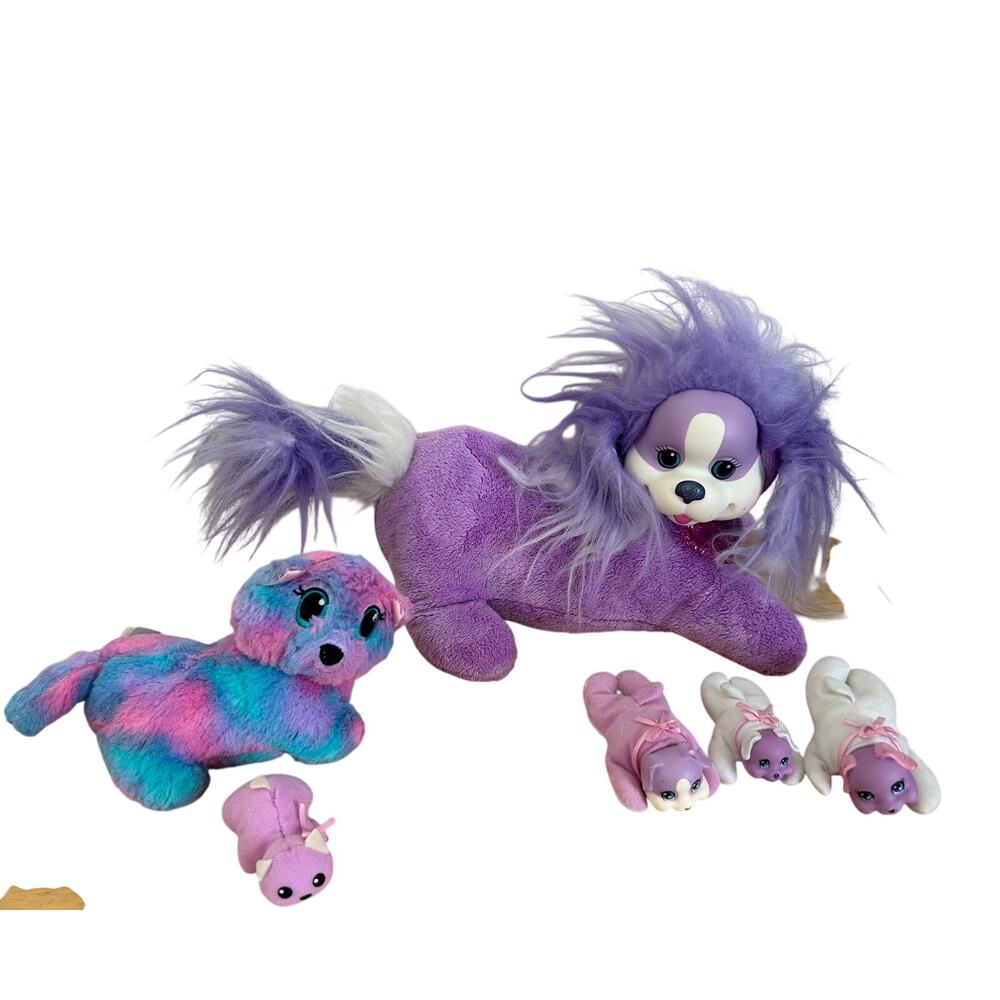 Puppy Surprise Dog Plush Bundle with Babies